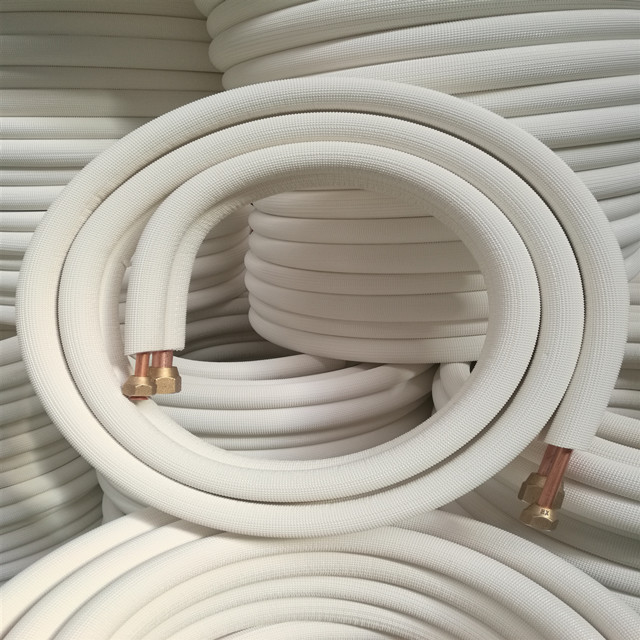 air conditioner connection pipe with insulation